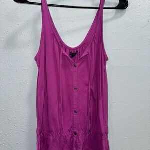 American Eagle Outfitters Pinkish Purple Sleeveless Tie Front Camisole